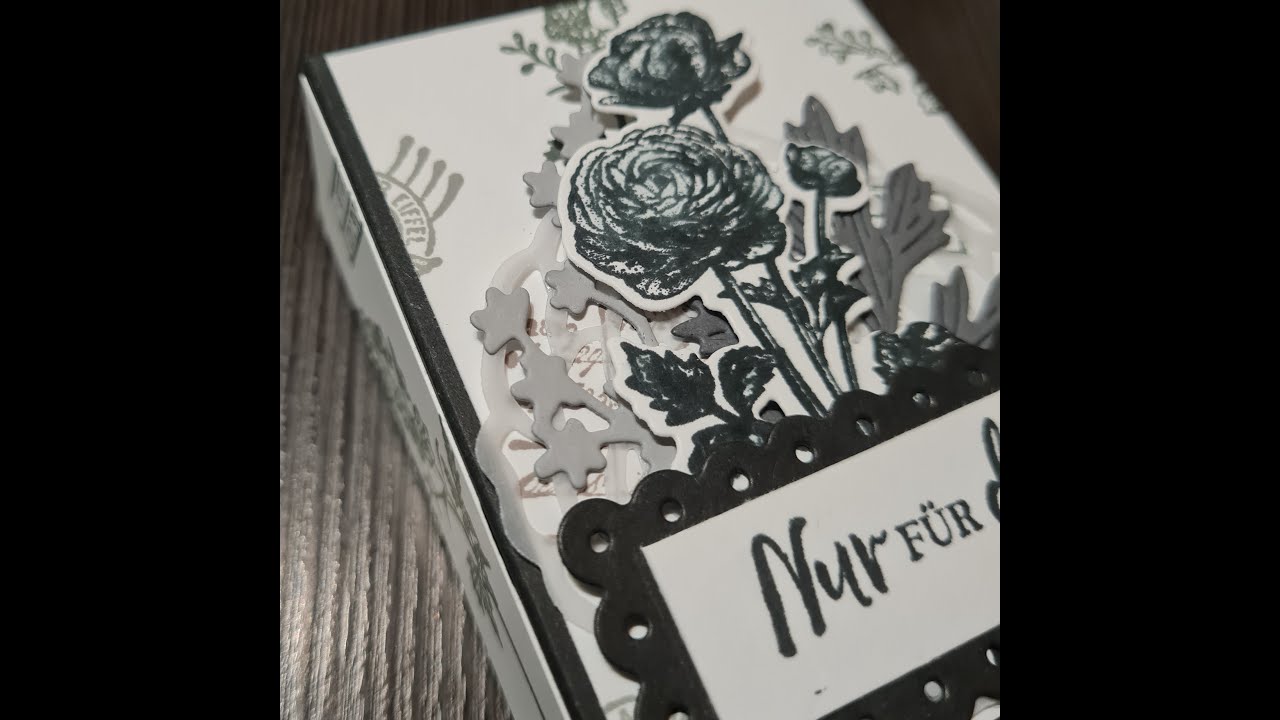 Anleitung Kleine Seifenbox mit dem Produktpaket Romantische Ranunkeln von Stampin Up