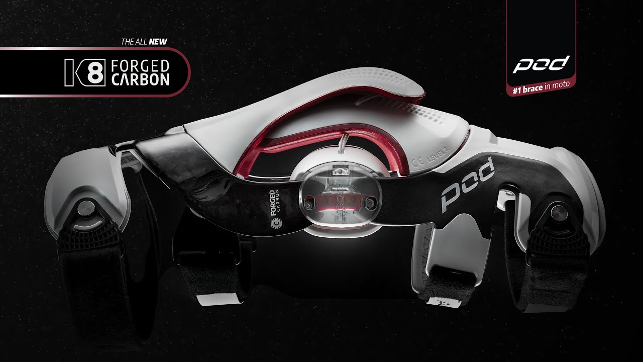 The All New POD K8 3.0 Forged Carbon Knee Brace - POD Active