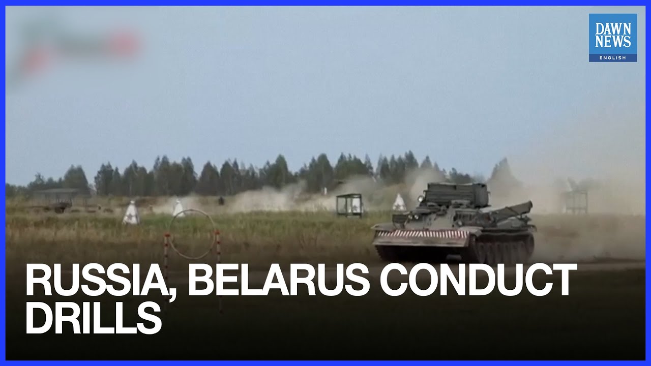 Russia, Belarus hold joint drills 