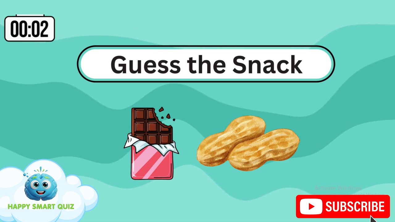 Guess the Snack by Emoji  | Fun Food Emoji Quiz for Kids & Family Challenge
