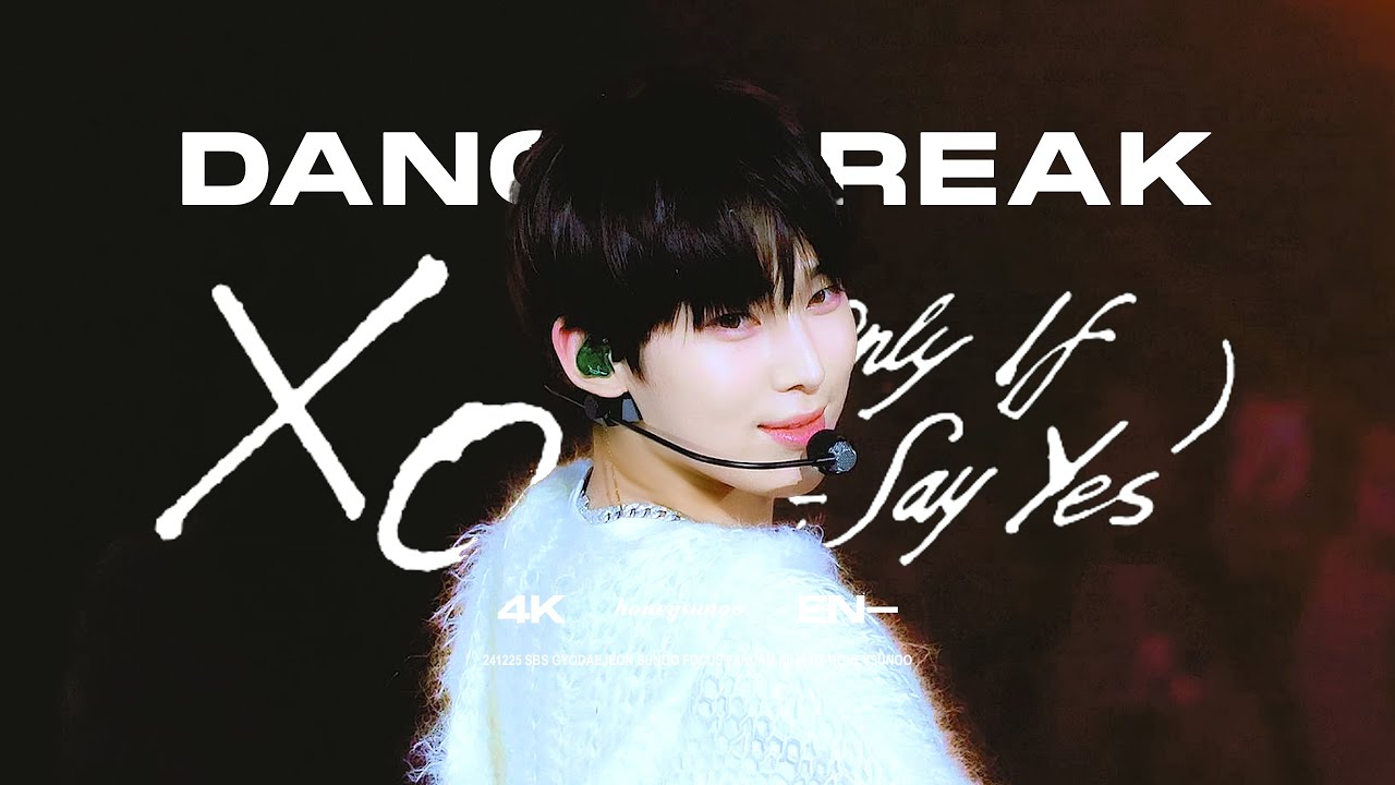 241225 SBS 가요대전 -- xo+dancebreak  / ENHYPEN SUNOO FOCUS/엔하이픈 선우 직캠 FANCAM Multi ver.