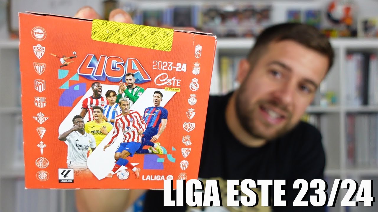 YA ESTÁ AQUÍ LIGA ESTE 2023/24!! LA LIGA EA SPORTS | CAJA 50 SOBRES + ÁLBUM