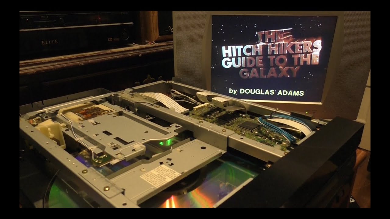 How to replace the belt in a DVL-919 Laserdisc DVD Player - The Soundtracker