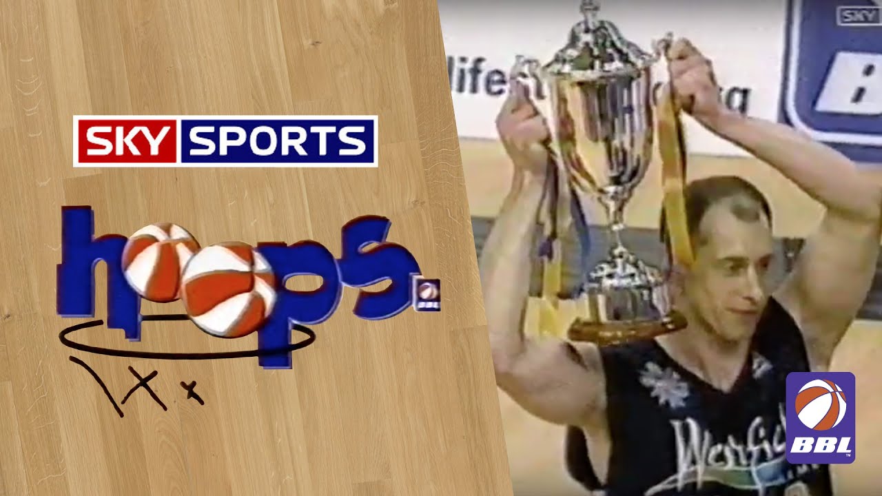 BBL 'Hoops' Show featuring Sheffield Sharks winning the league title - April 2003
