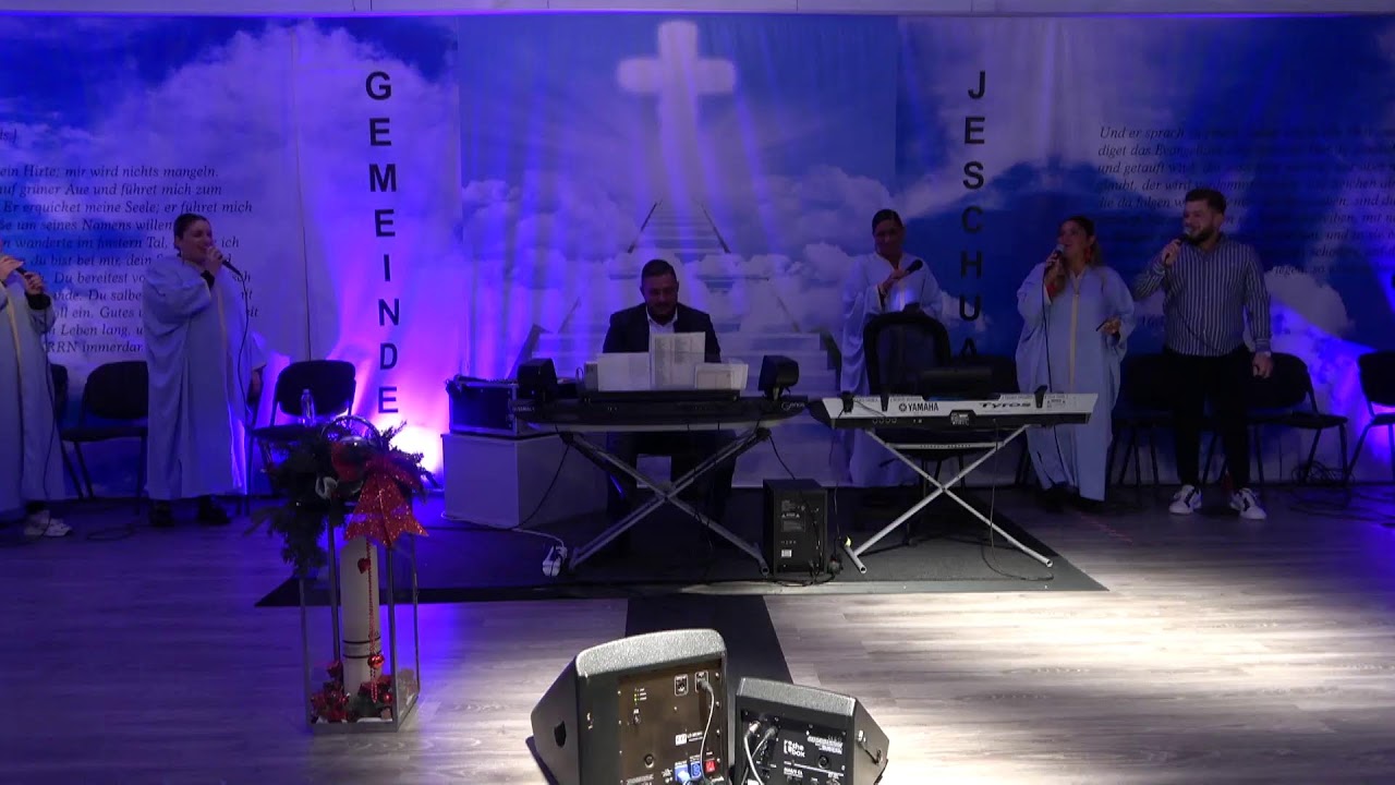 Freie Christen Gemeinde Jeschua Mannheim, Weihnachtsgottesdienst 15.12.23 / Lobpreis & Anbetung