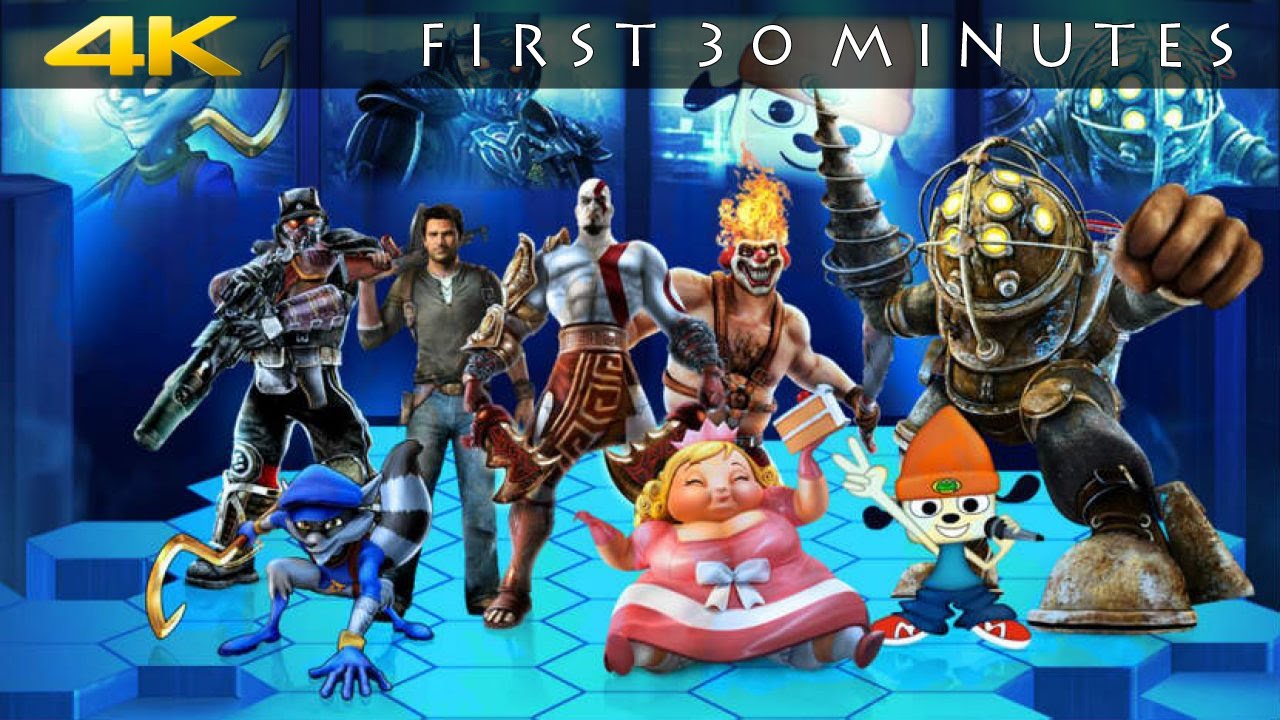 [PS3] PlayStation All-Stars Battle Royale (4K 60 FPS Upscale Gameplay)