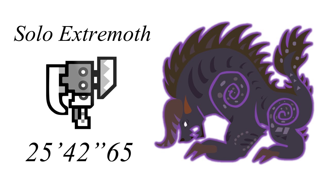 MHW: Extreme Behemoth Solo Switch Axe - 25'42'65