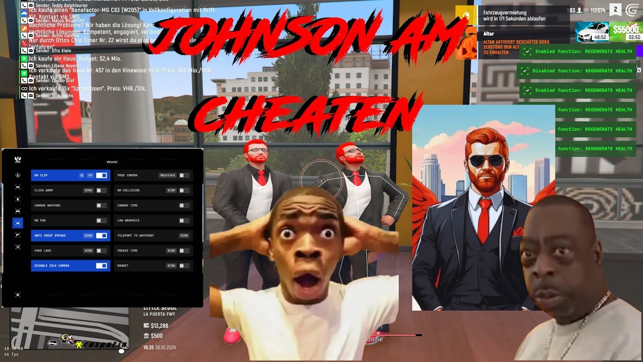 [Grand RP] Johnson Baron ist am CHEATEN! | GAMBUTIN