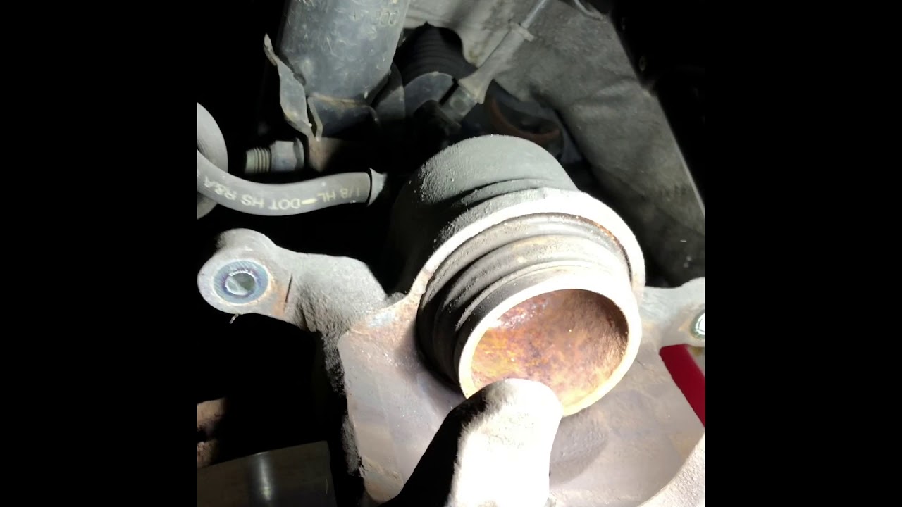Changing front brake pads on 2015 Kia Forte