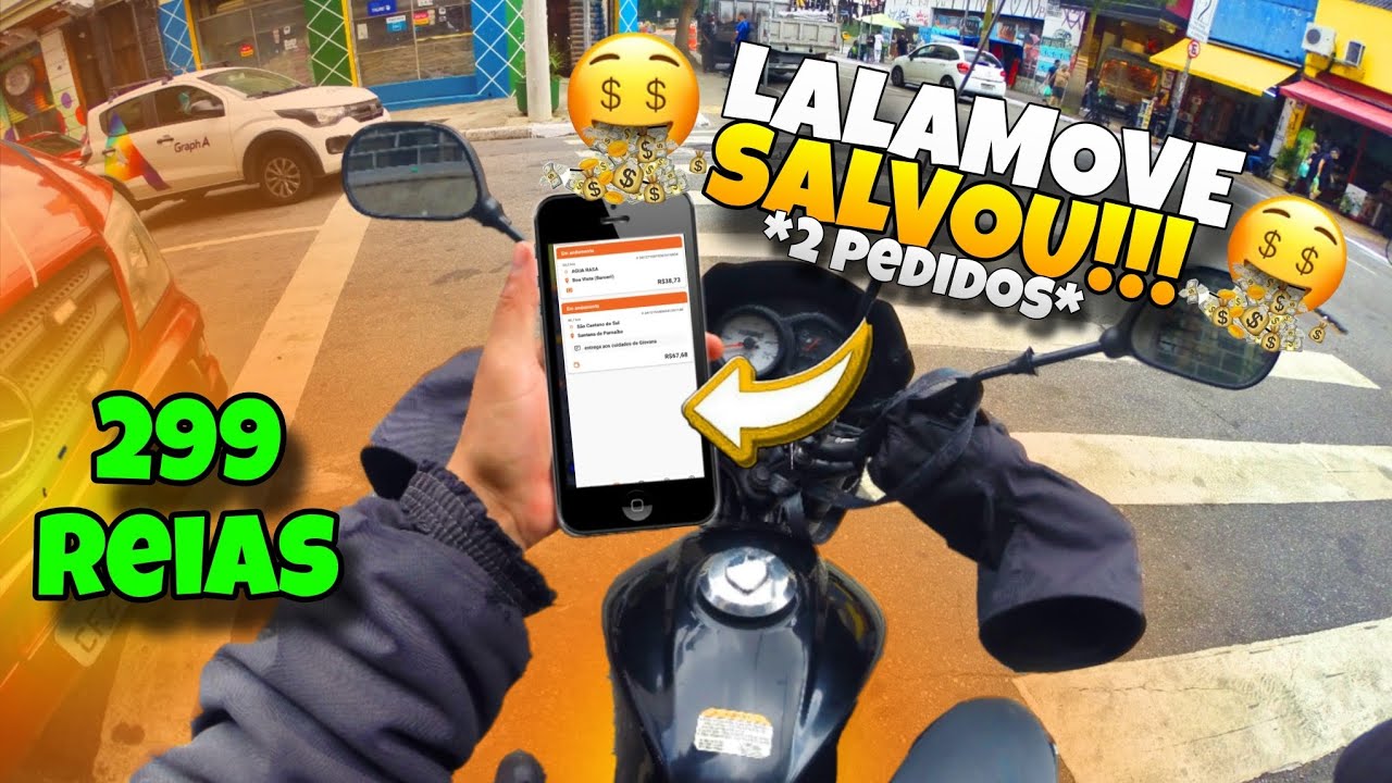 FIZ 299 REAIS , COMO MOTOBOY EM SÃO PAULO *MOSTREI O SALDO*