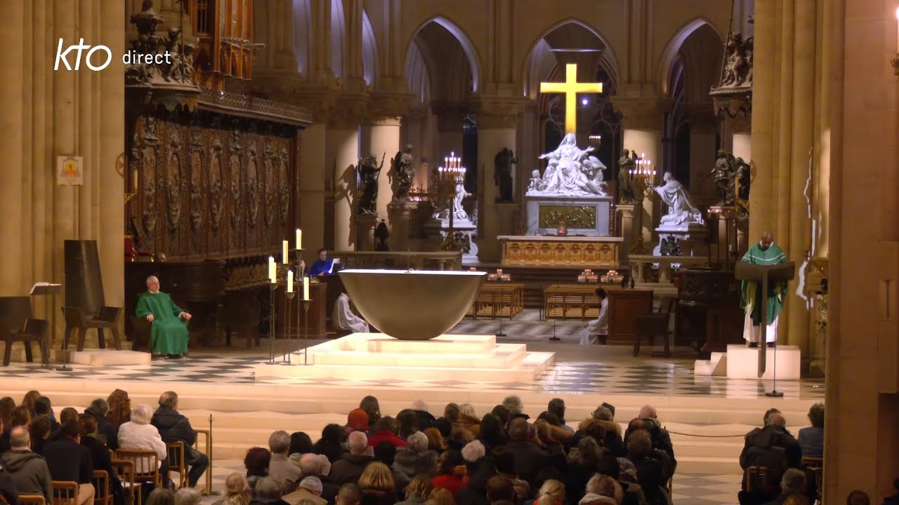 Messe du 24 janvier 2026 à Notre-Dame de Paris