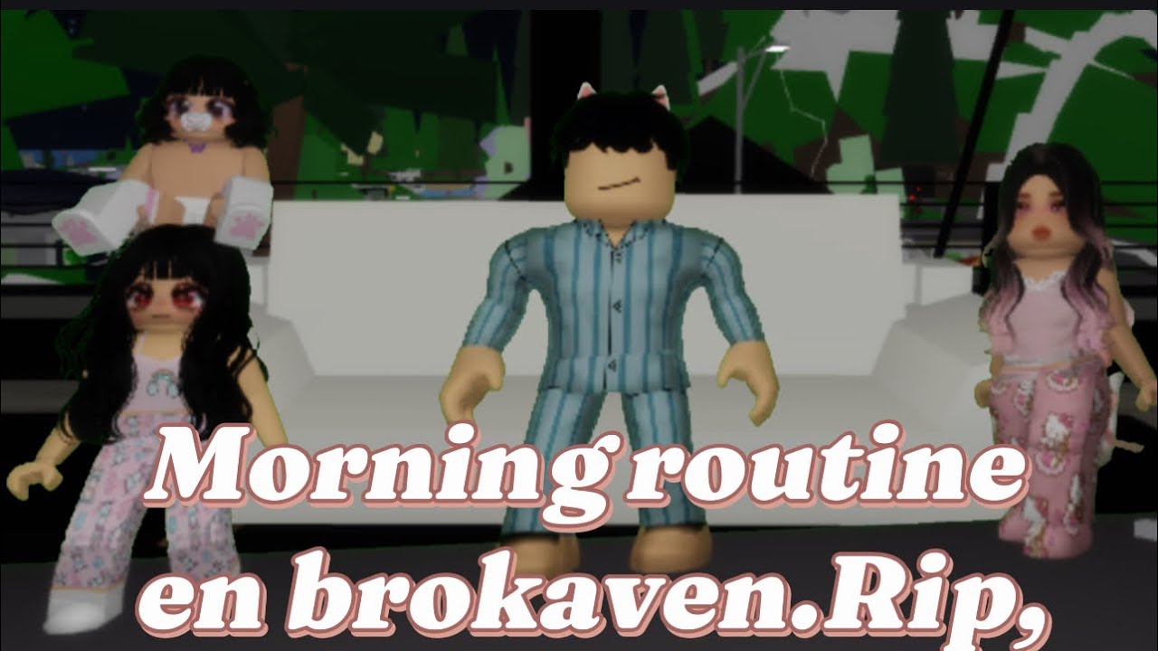 Morning routine en Brookhaven Roblox