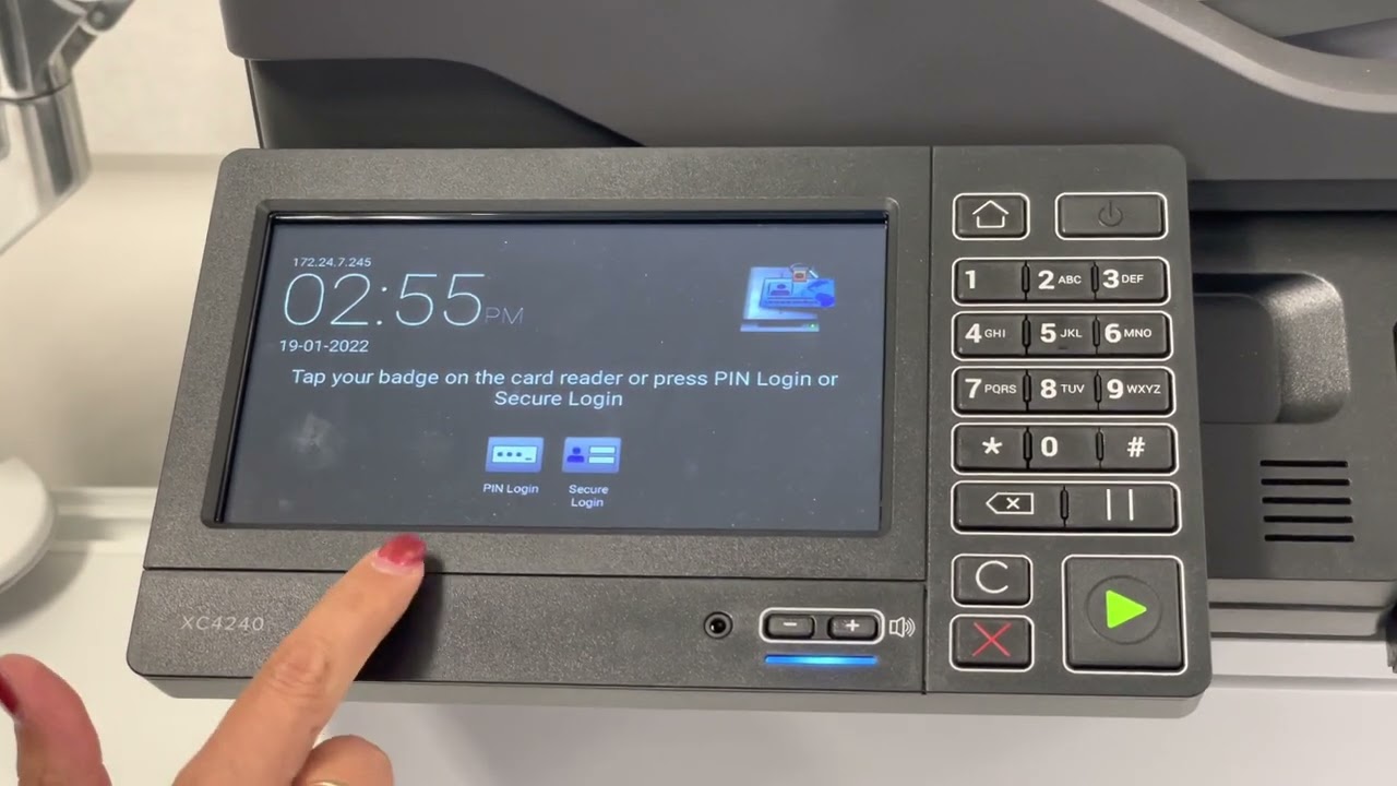 Login with pin