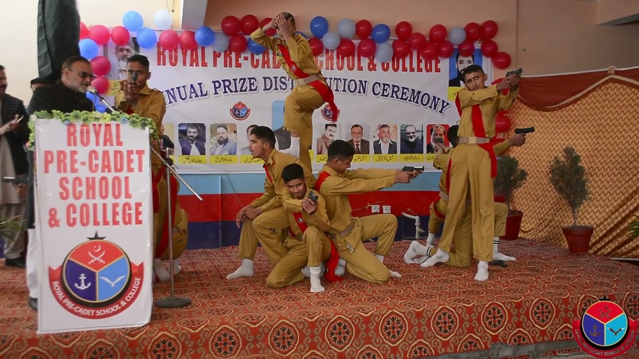 Watan Ka Ishq | Children Performance | ANNUAL FUNCTION 2024 | Royal Pre Cadet School & College