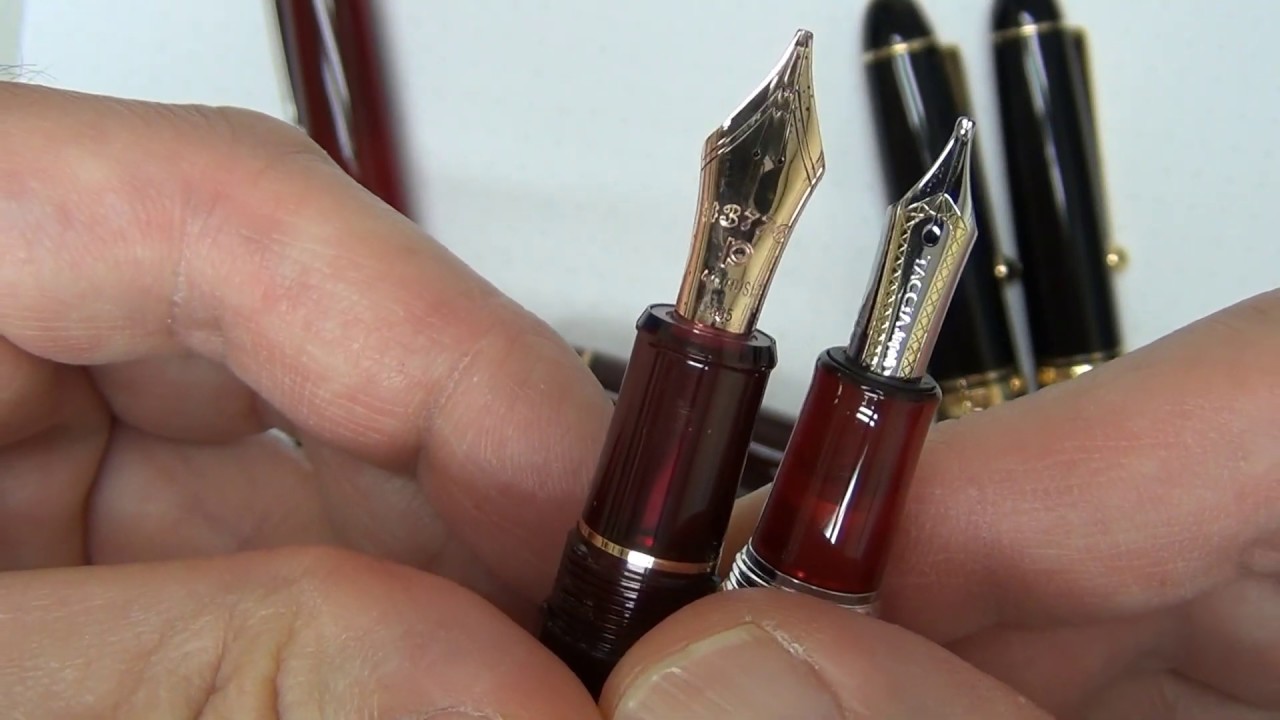 My Collection of Music Nib Fountain Pens