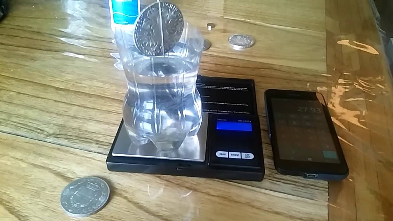 Fake Silver - How to find fakes and do a Specific Gravity Test