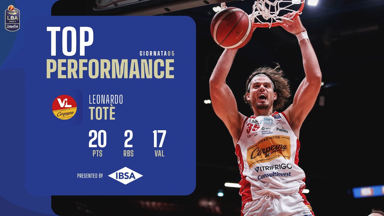 IBSA Top Performance: Leonardo Totè