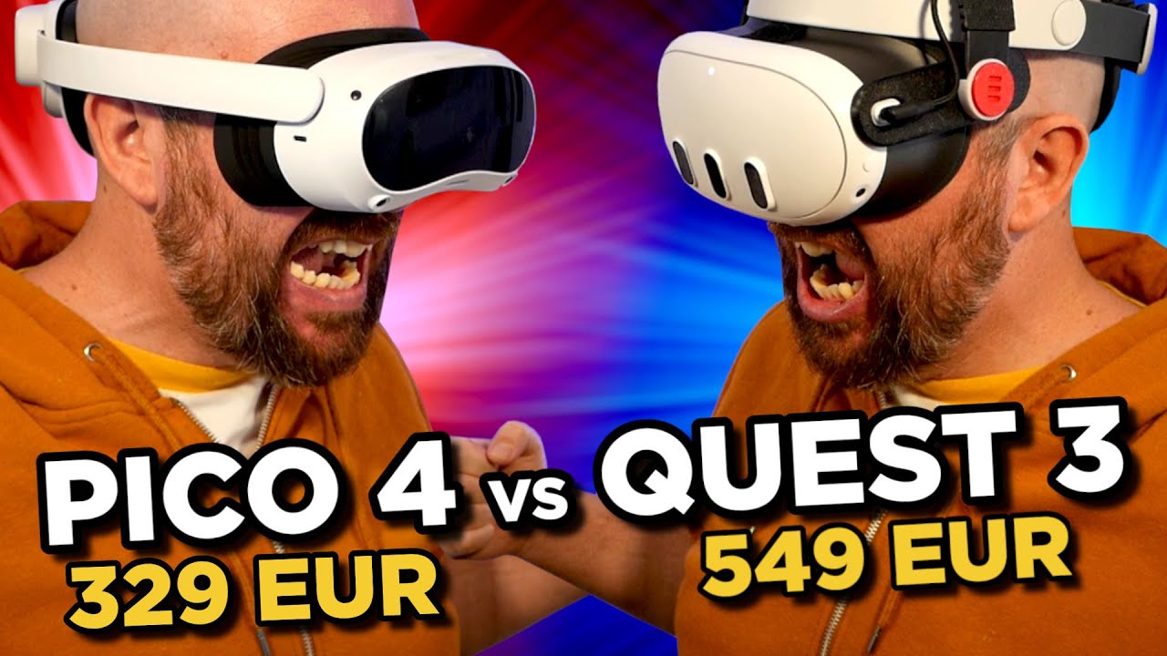 PICO 4 vs QUEST 3 ¡Duelo de TITANES! ¿Cual COMPRAR?