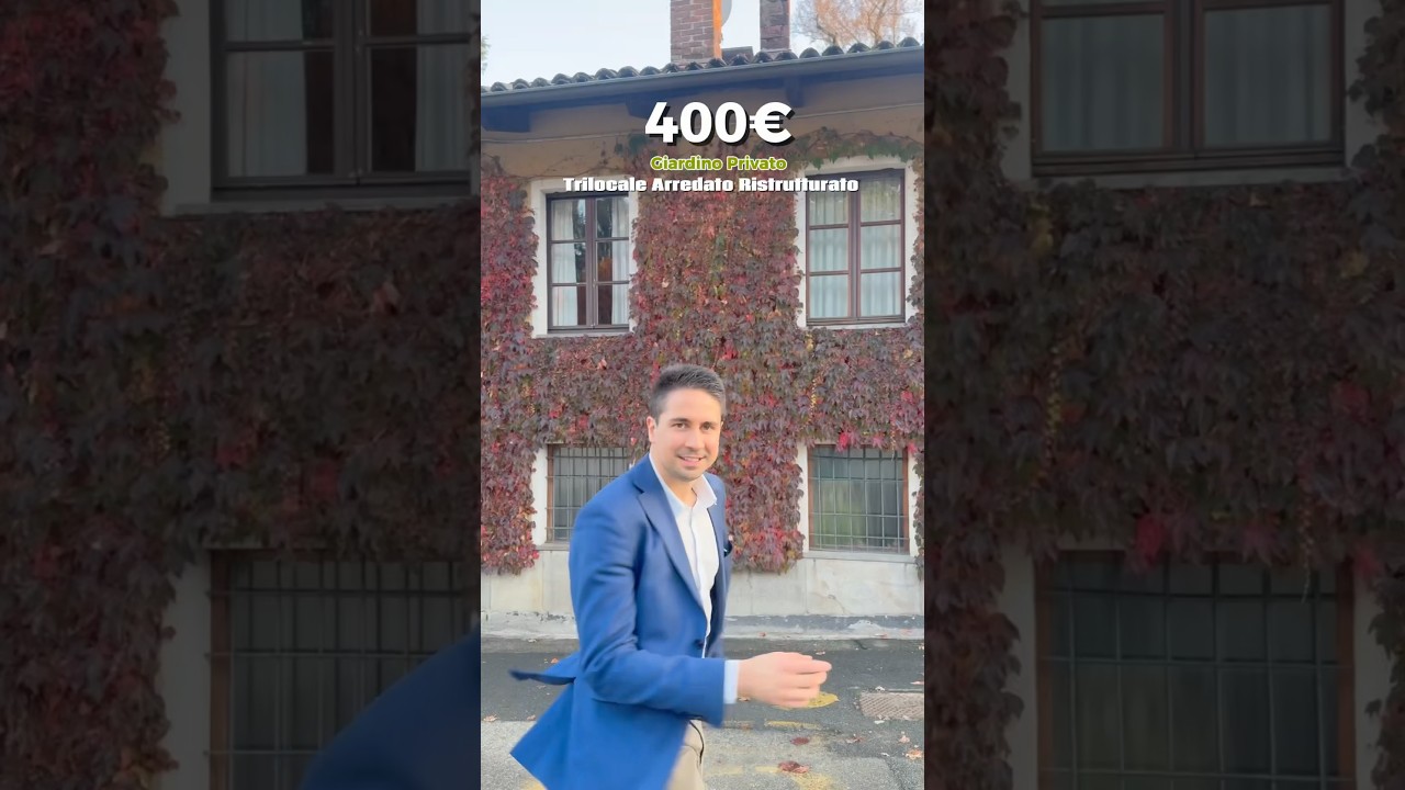 400&euro; 🔑in affitto Trilocale Arredato con giardino a Pollone #affitto #biella #biellese