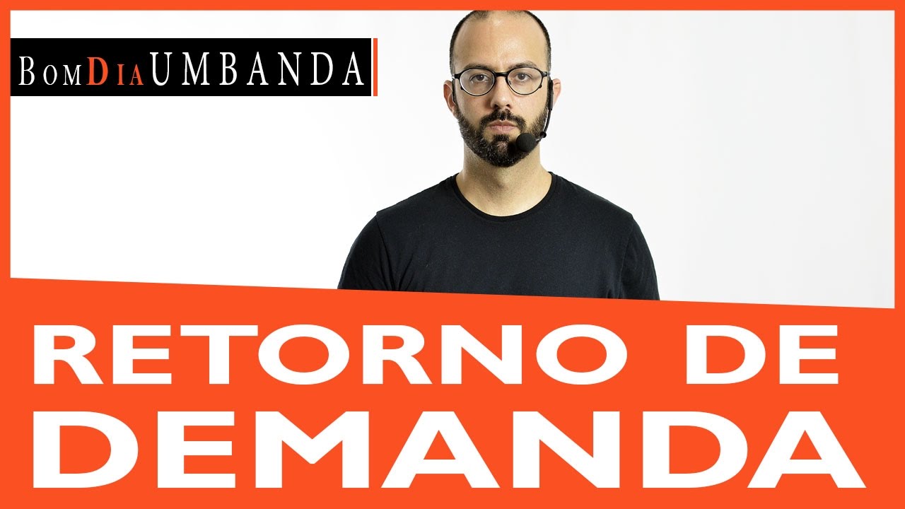 Mandar a demanda de volta. Assista antes de comentar