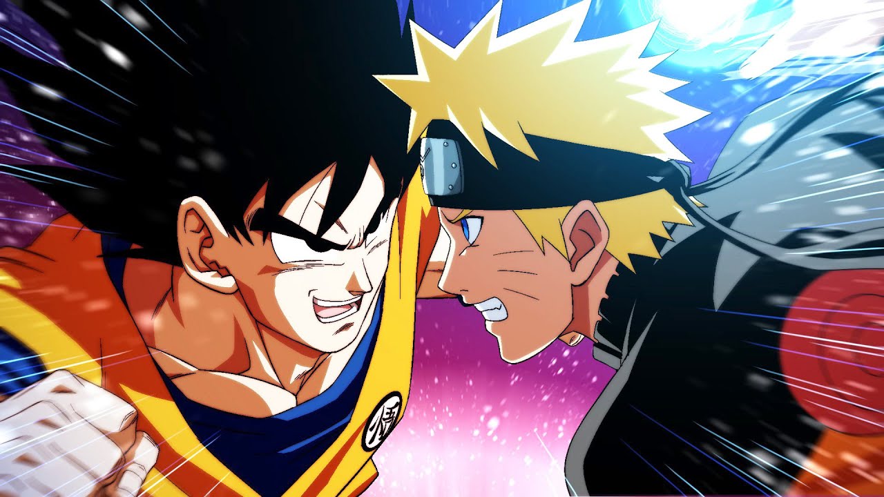 DBZ против Наруто
