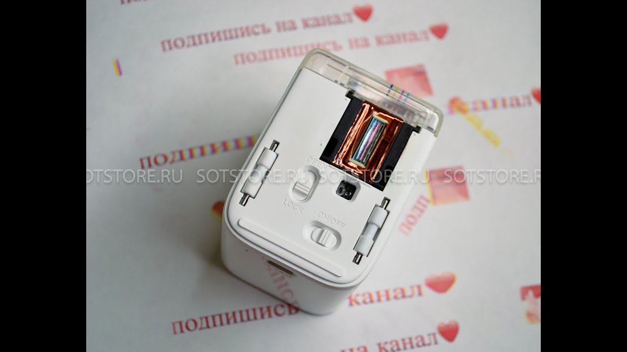 Портативный принтер -Princube -Самый маленький принтер!