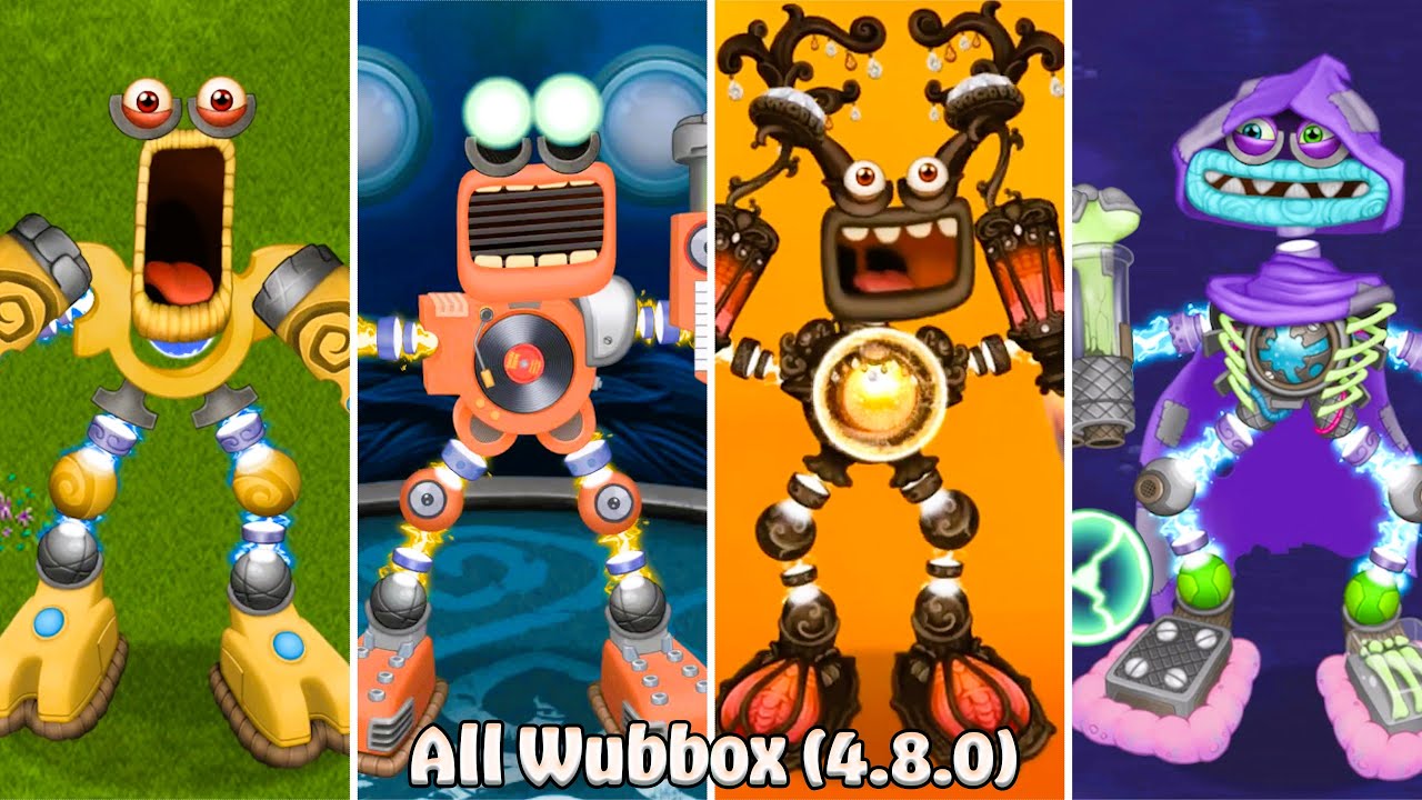 All Wubbox Sound & Animation - Ethereal Epic Wubbox (My Singing Monsters)