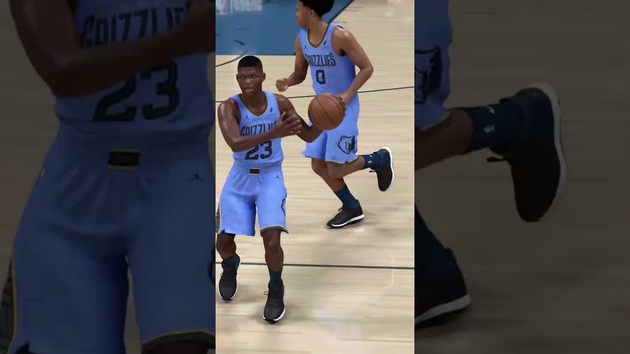Мощный бросок двумя руками от Джа Моранта!! #jamorant #nba2k23 #basketball #nba2k26 #nba