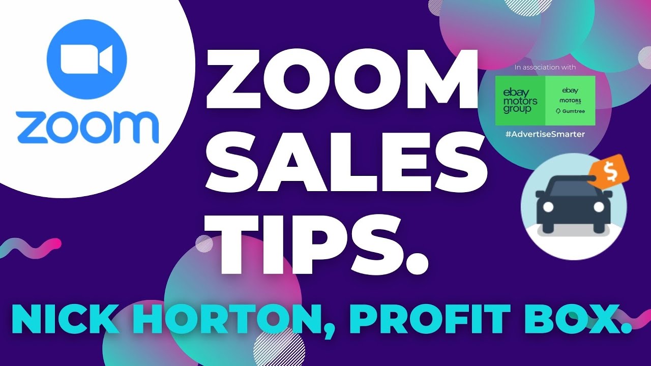 Nick Horton Founder, Profit Box - Why dealers need to adapt to video selling now and long term.