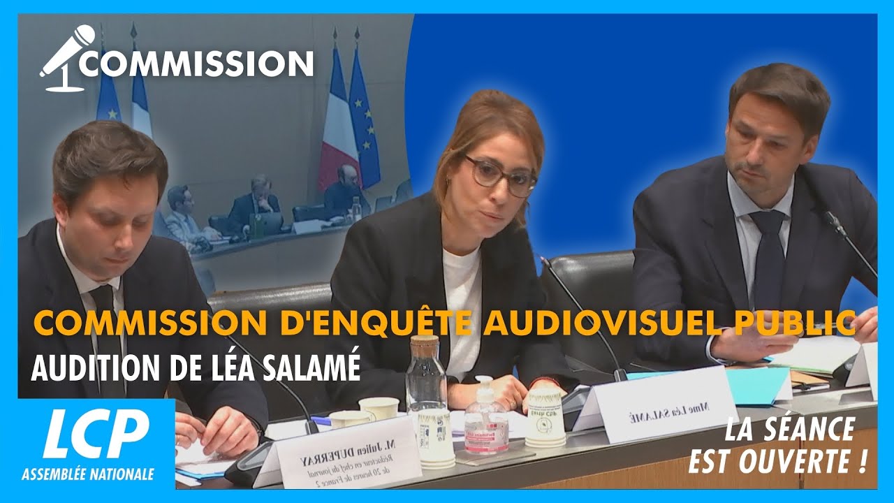 Commission d'enquête sur l'audiovisuel public, audition de Léa Salamé | 02/02/2026