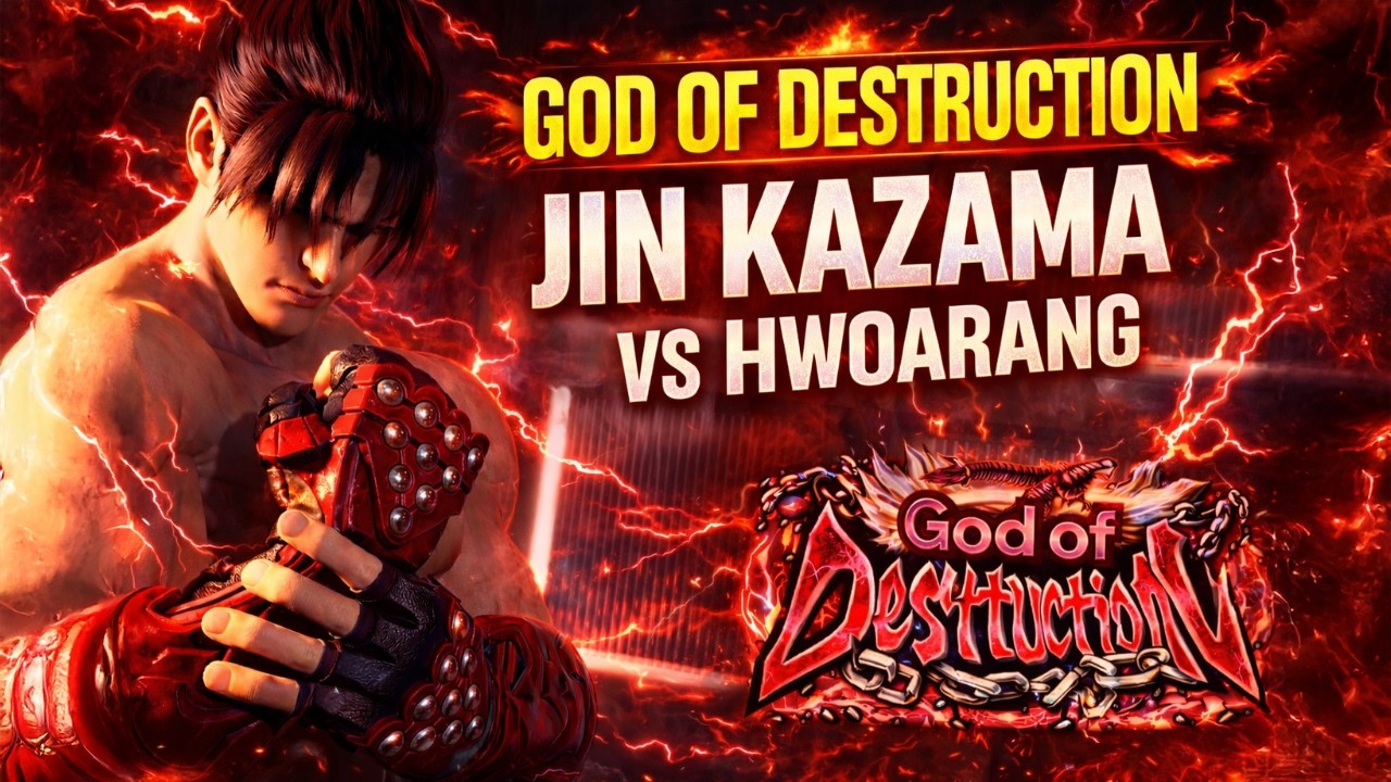 Hwoarang Pressure? Not Today. (GOD OF DESTRUCTION Jin)