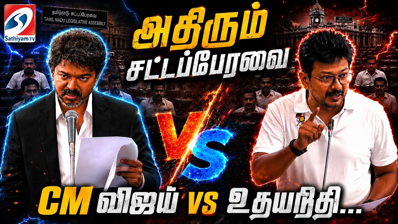 🔴LIVE: TN Assembly | Cm VIjay | அனல் பறக்கும் சட்டமன்றம்