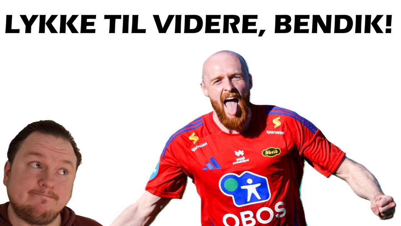 Lykke til videre, Bendik!