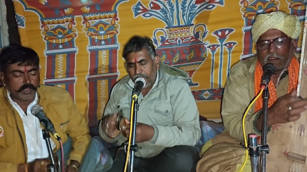 गजानंद जी भजन सिंगर भगाराम सेन , फुसाराम एंड पार्टी बाड़मेर 