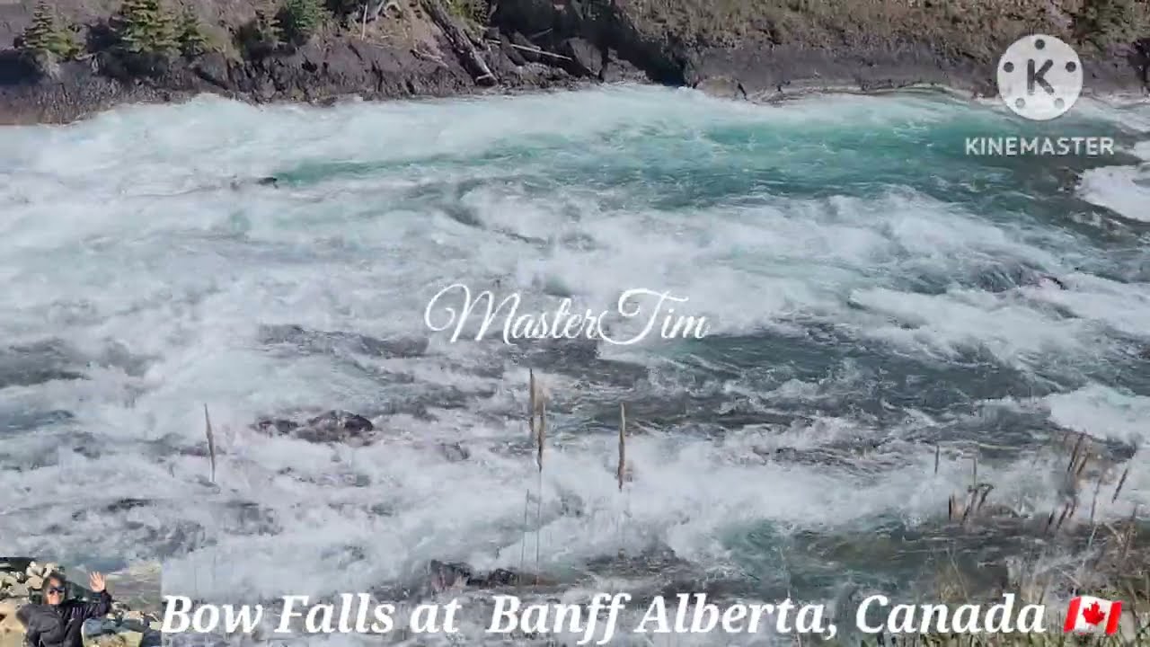 BOW FALLS VIEWPOINT AT BANFF ALBERTA, CANADA 🇨🇦 | MASTER TIM 