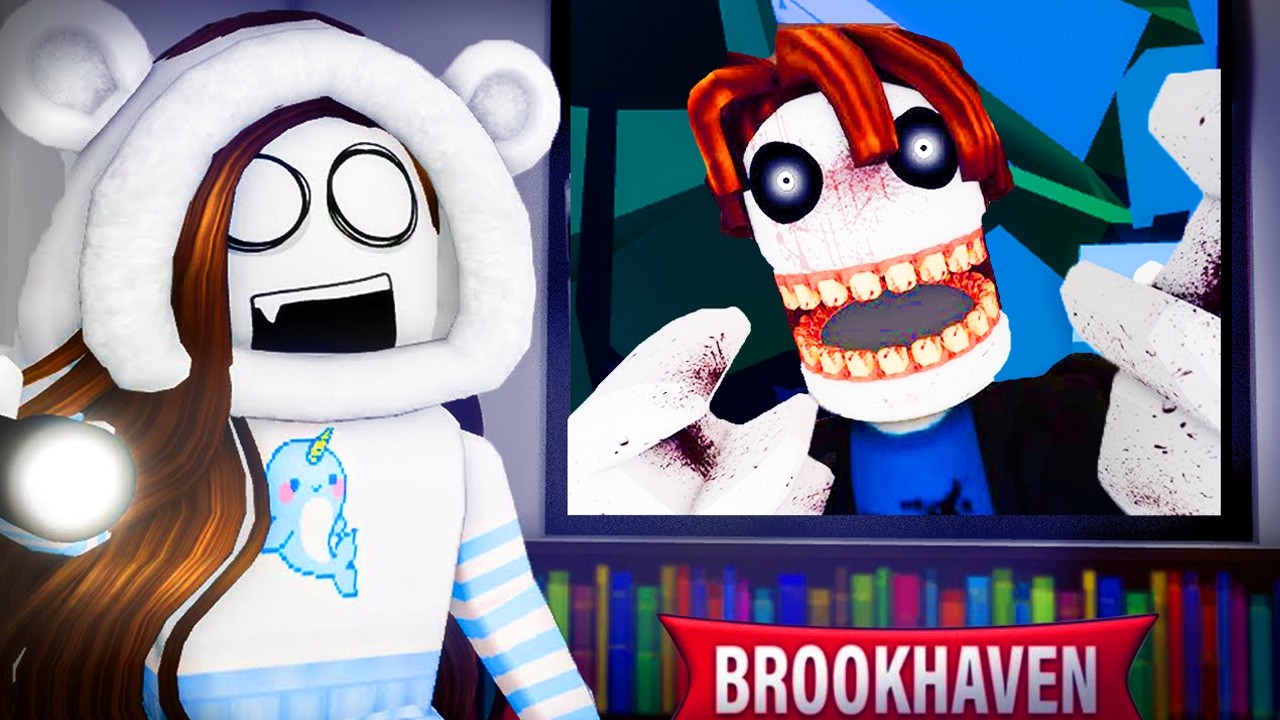 ENTRO NEL MONDO PIU' HORROR DI BROOKHAVEN ROBLOX!