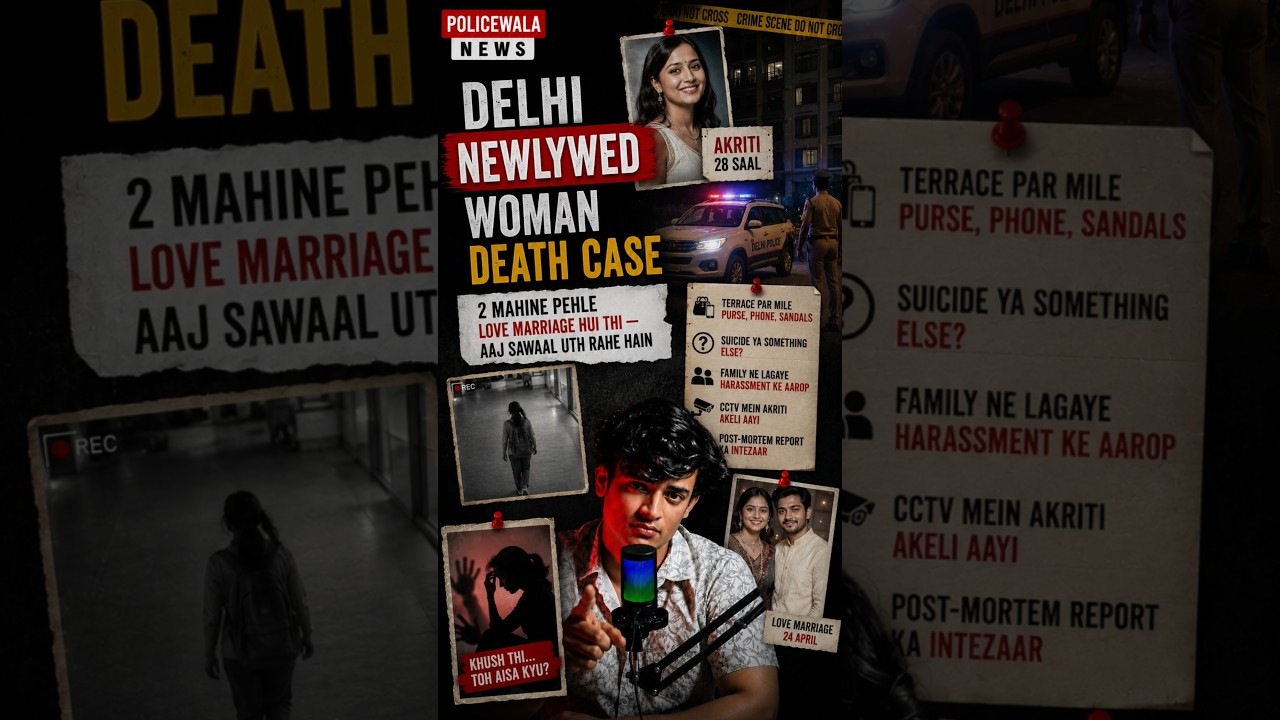 Delhi Newlywed Death Case: Suicide or Something Else? Full Story 🚨 #shorts #news #indianews #brea...