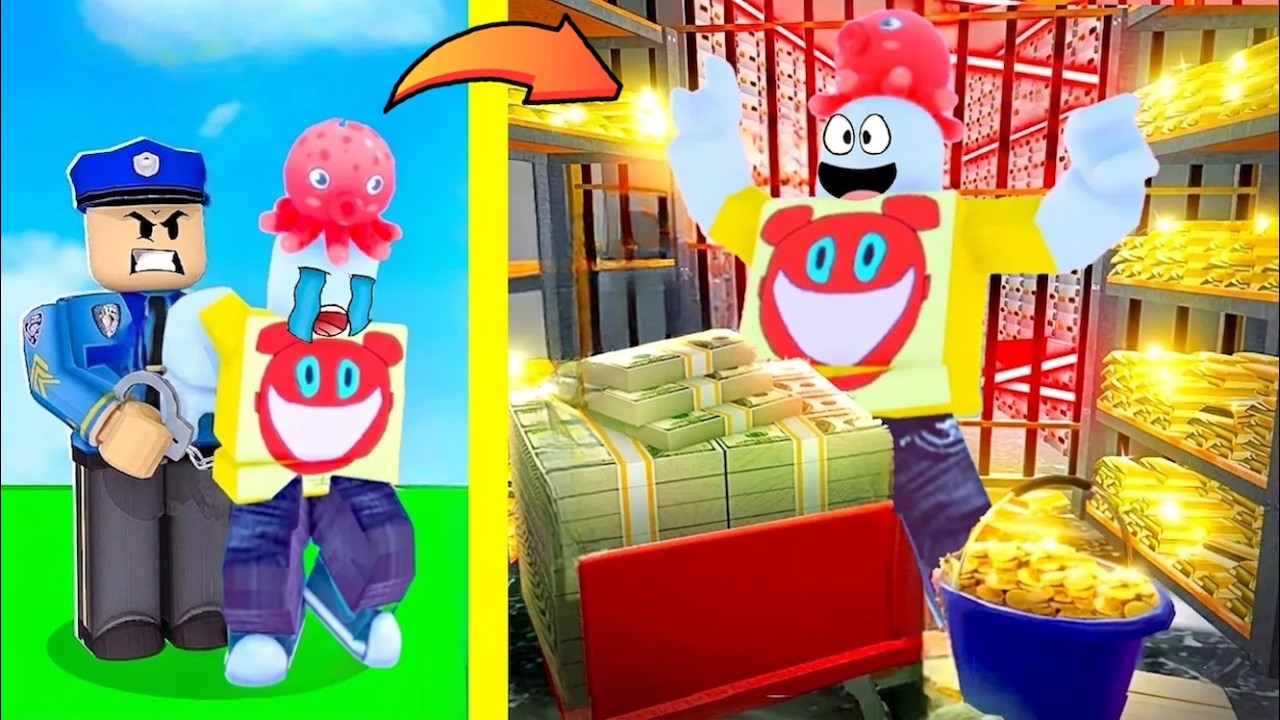 最強の泥棒になって最高のセキュリティハウスを作ろうロブロックス【 Roblox 】