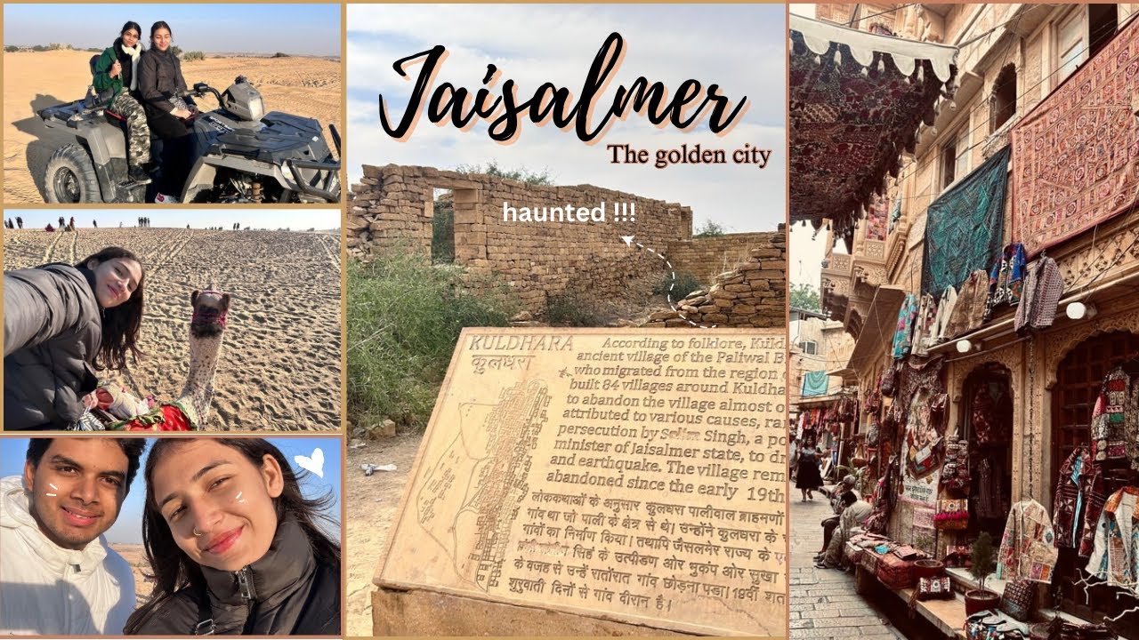 Trip to Golden city 🐪 | solo trip | Vlog | Yashika Bisht |