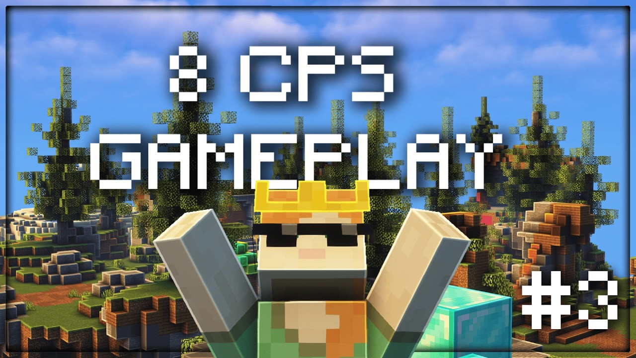 8 CPS GAMEPLAY #3 - HYPIXEL BEDWARS GAMEPLAY (I AM NOOB)