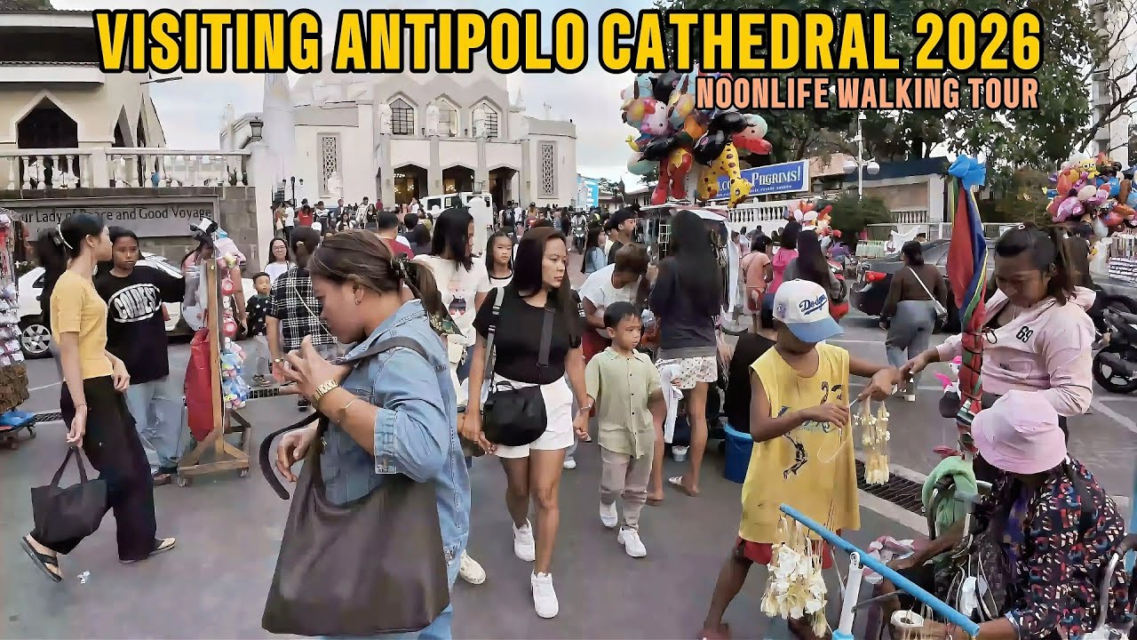 [4K] Visiting Antipolo Cathedral 2026|Antipolo City Philippines 🇵🇭|Afternoon Walking Around