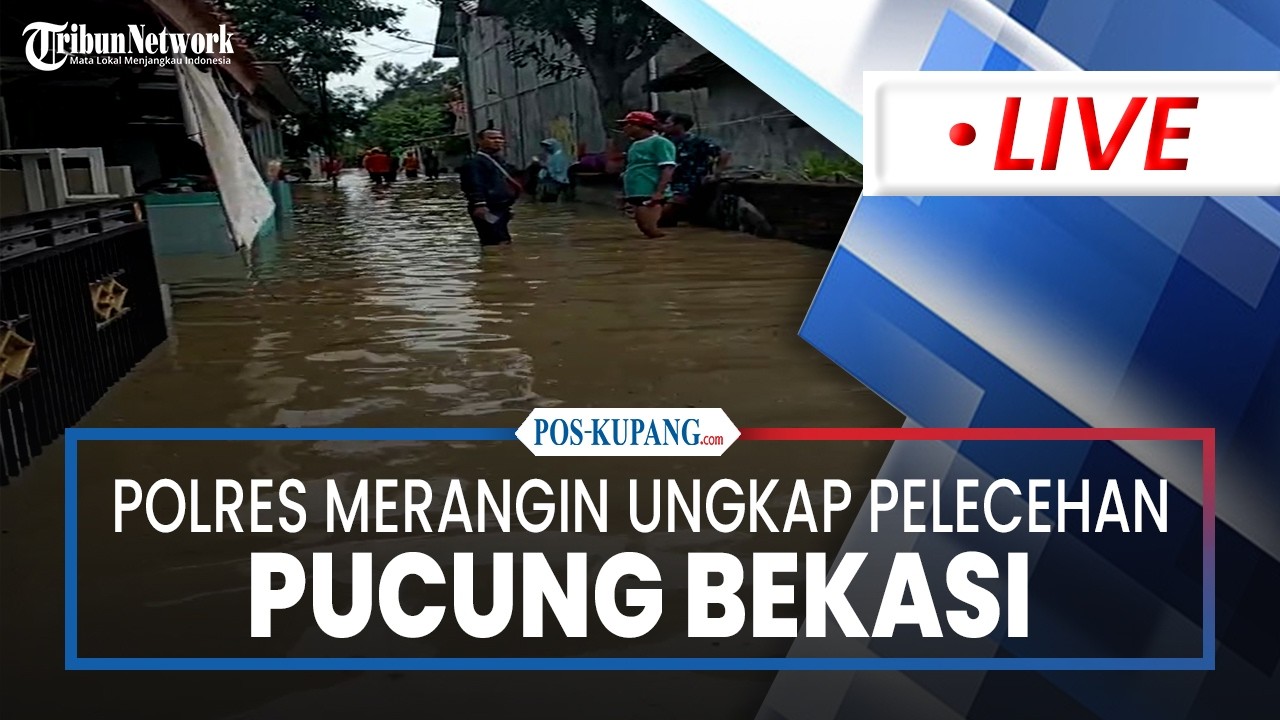 🔴Kondisi Terkini Warga Teluk Pucung Bekasi Jawa Barat Diterpa Banjir Kiriman