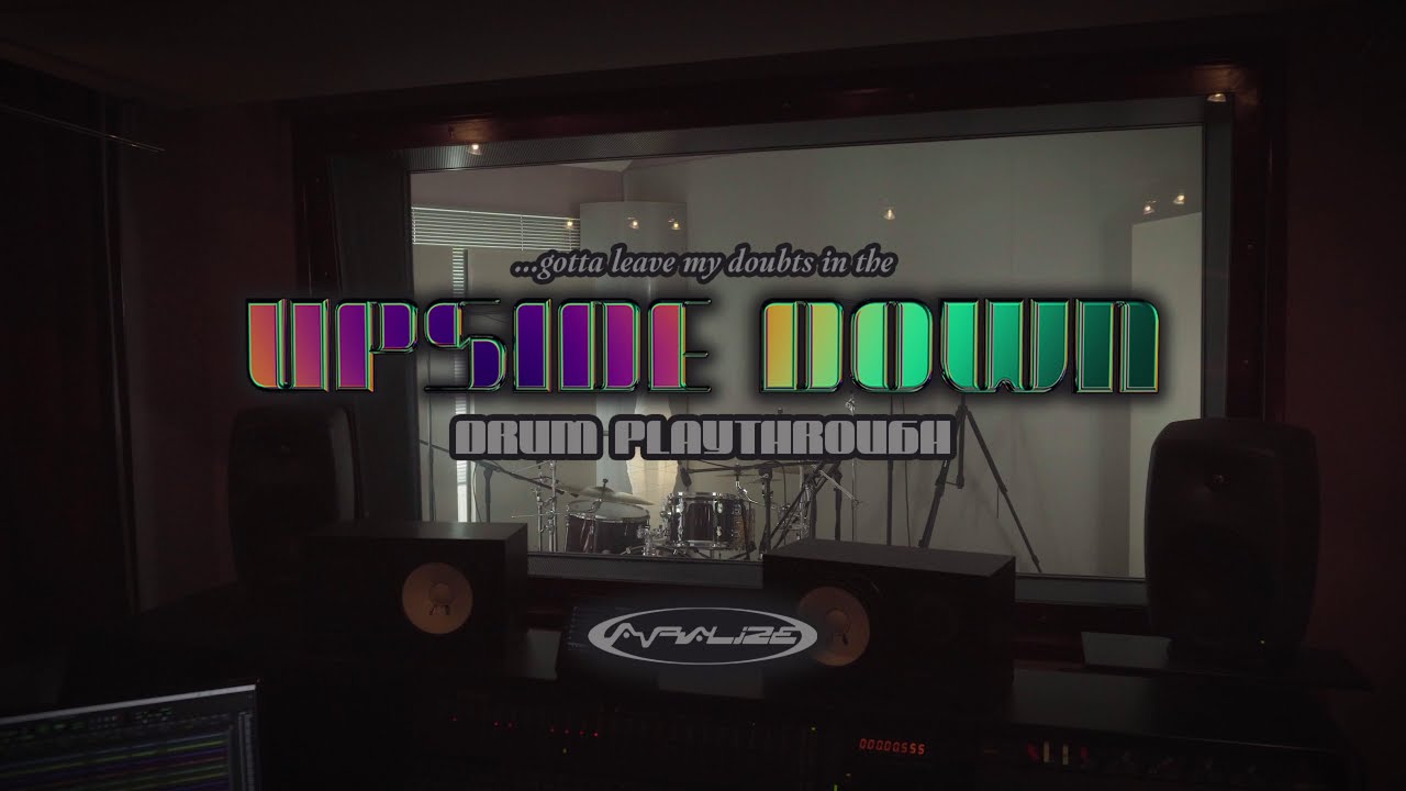 AVRALIZE - upside down (OFFICIAL DRUM PLAYTHROUGH)