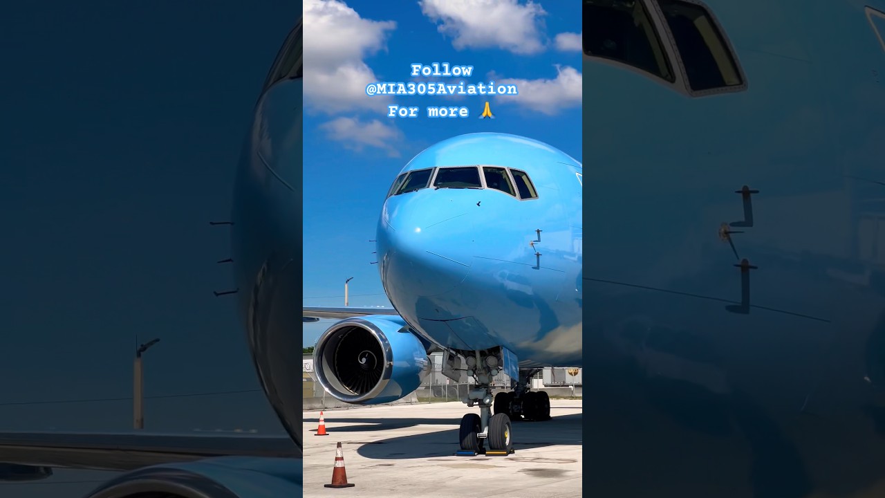 Air Drake at MIA #aviation #boeing #boeing767 #drake #miamiairport #airdrake