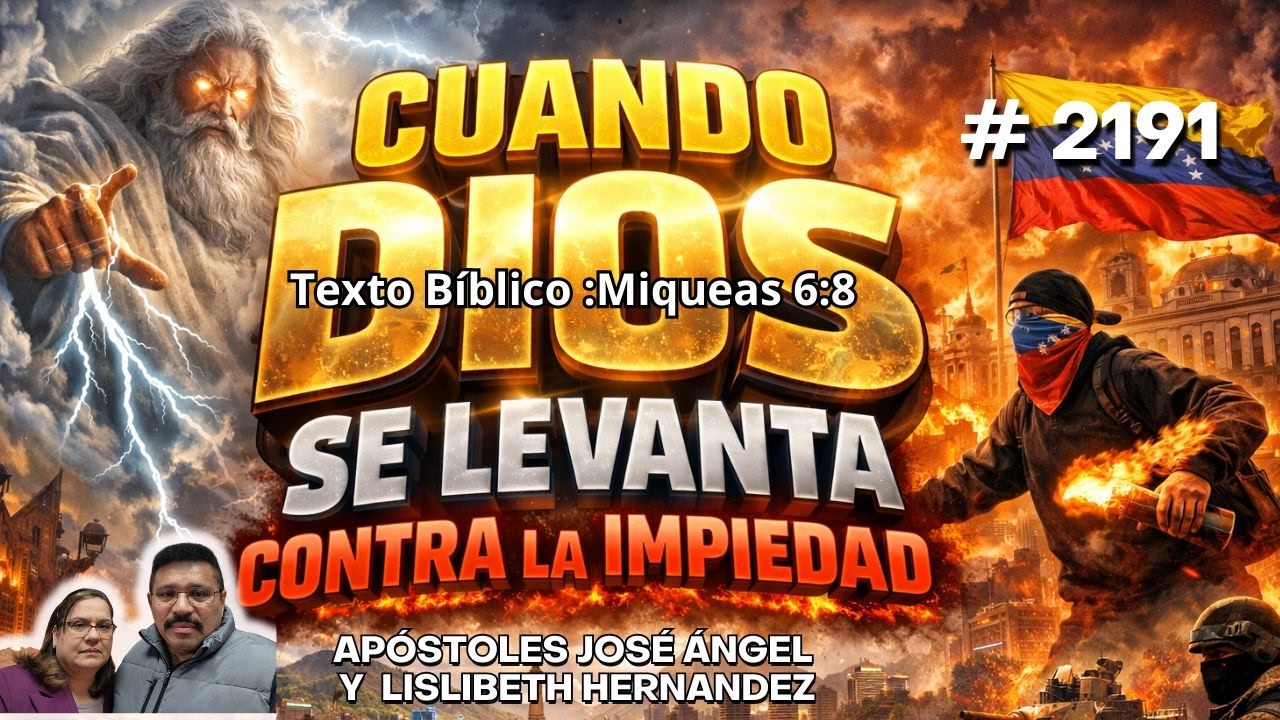 02-09-2026 Clamor Matutino: Cuando Dios se levanta contra la impiedad.