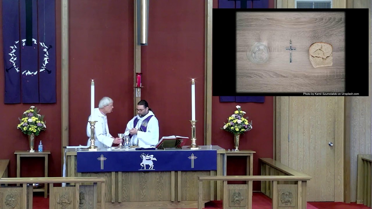 February 22, 2026 - Worship  Service at New Hope Lutheran Church, Middletown, Ohio.