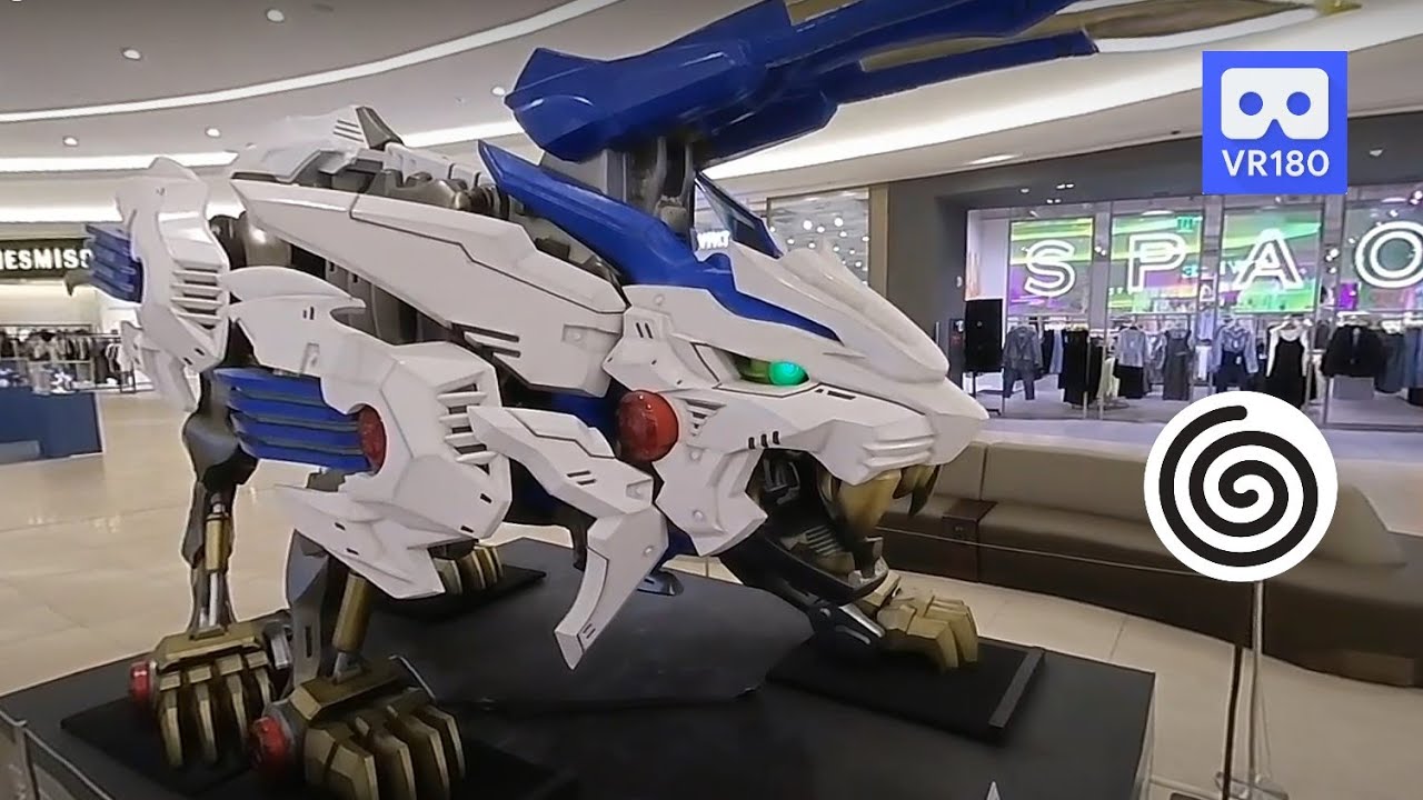 Amazing Giant Zoids appeared WOW Ger out of here 3D 180VR 4K
