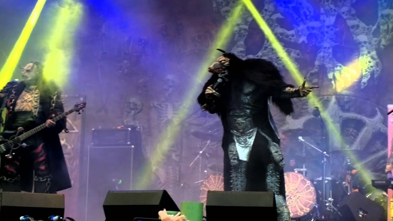Lordi Live Skogsröjet 2013 We're not bad for the kids (We're worse) Intro