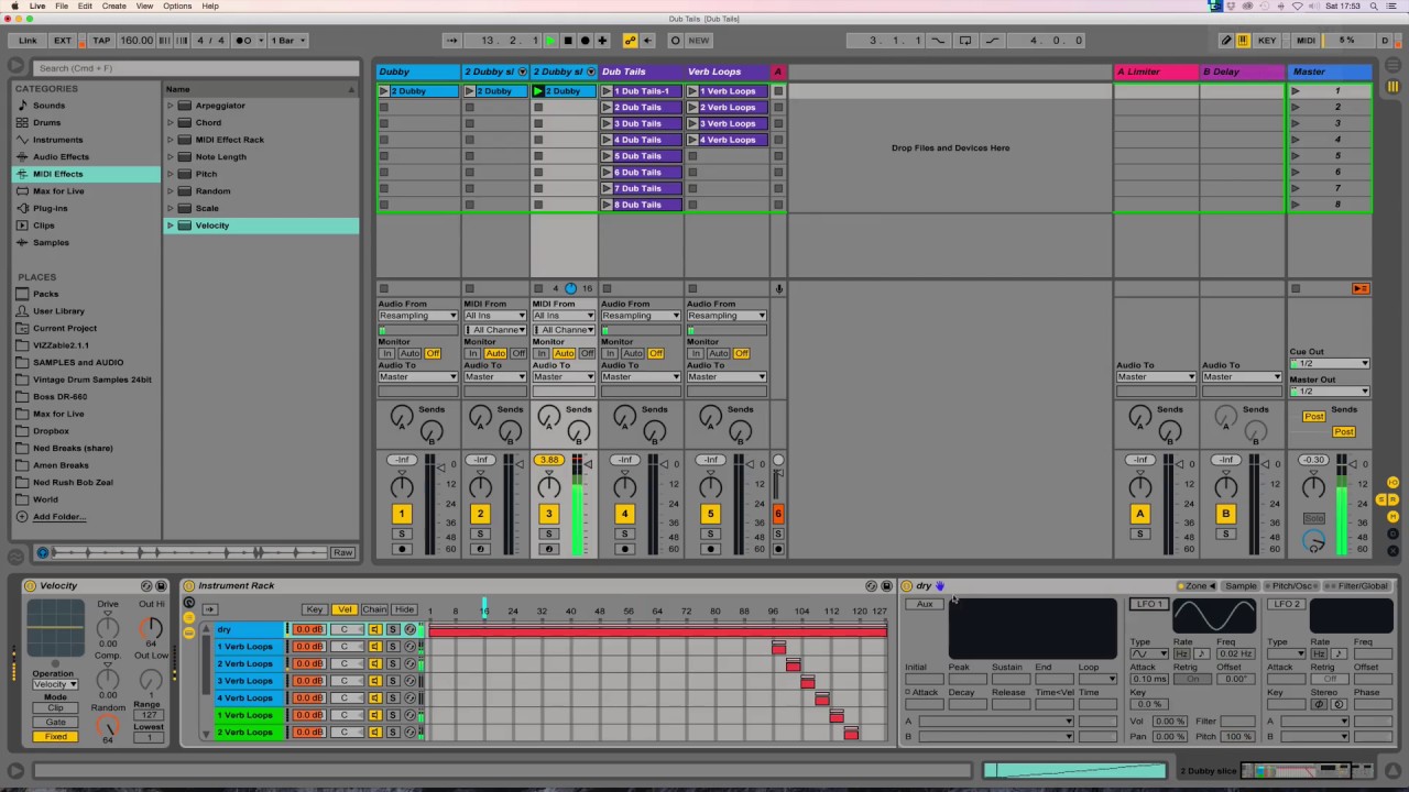 Dub Tails (Ableton sound design tutorial) = Ned Rush