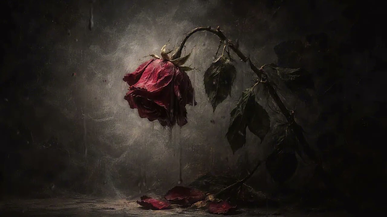 Scarlet Devotion | Baroque Hearts in Candlelight | Premium Frame Art 4K (animated)